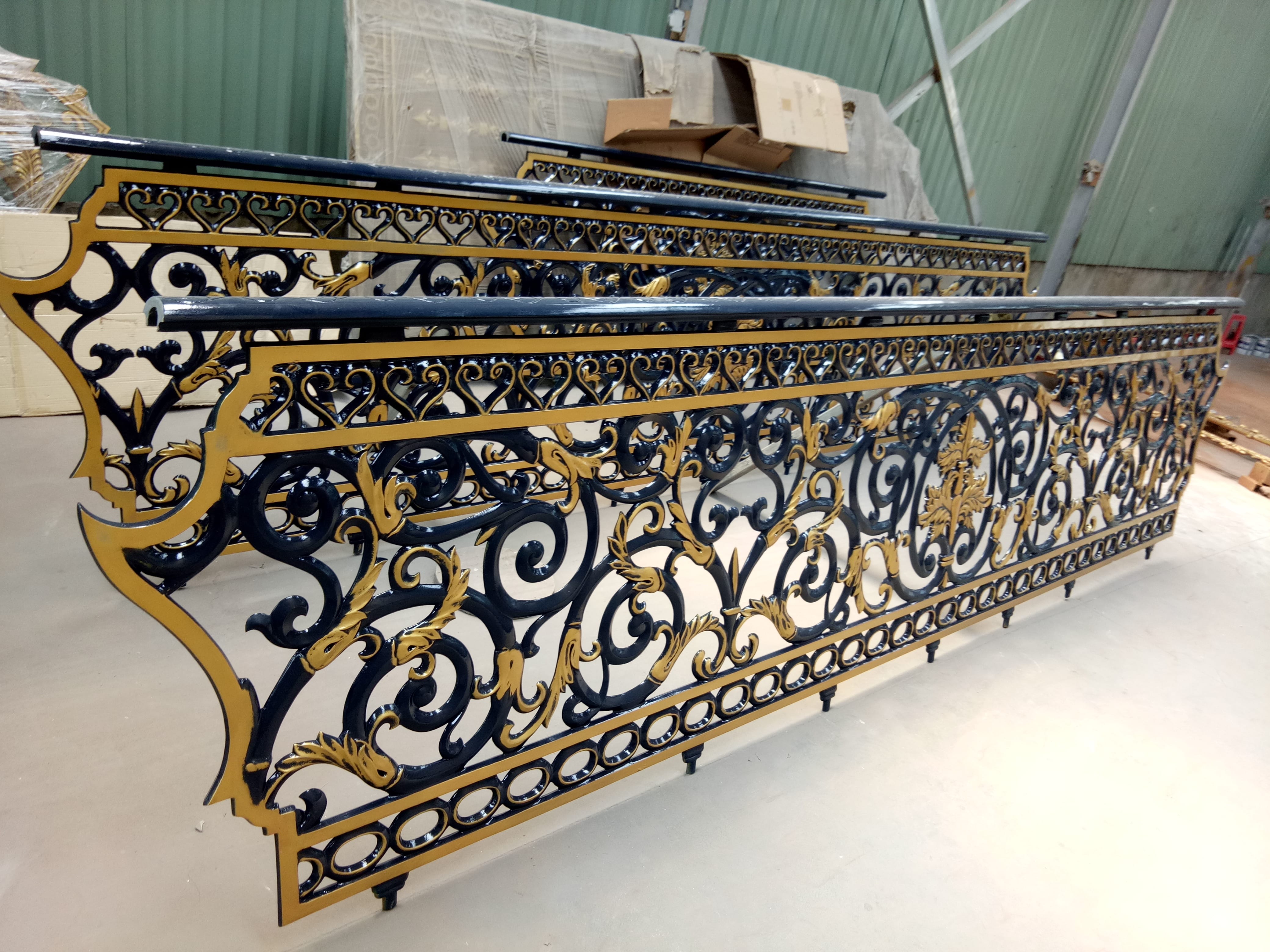 Lan can nhôm đúc - LC029