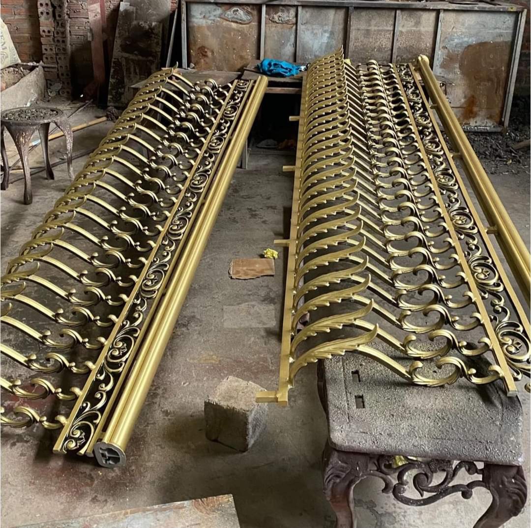 Lan can nhôm đúc - LC023