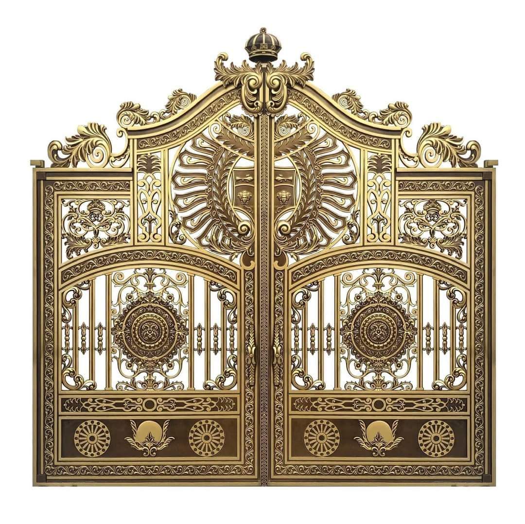 Cổng nhôm đúc mẫu C-224